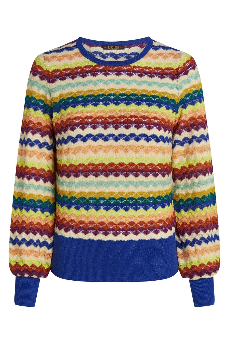 King Louie bell top rise cream