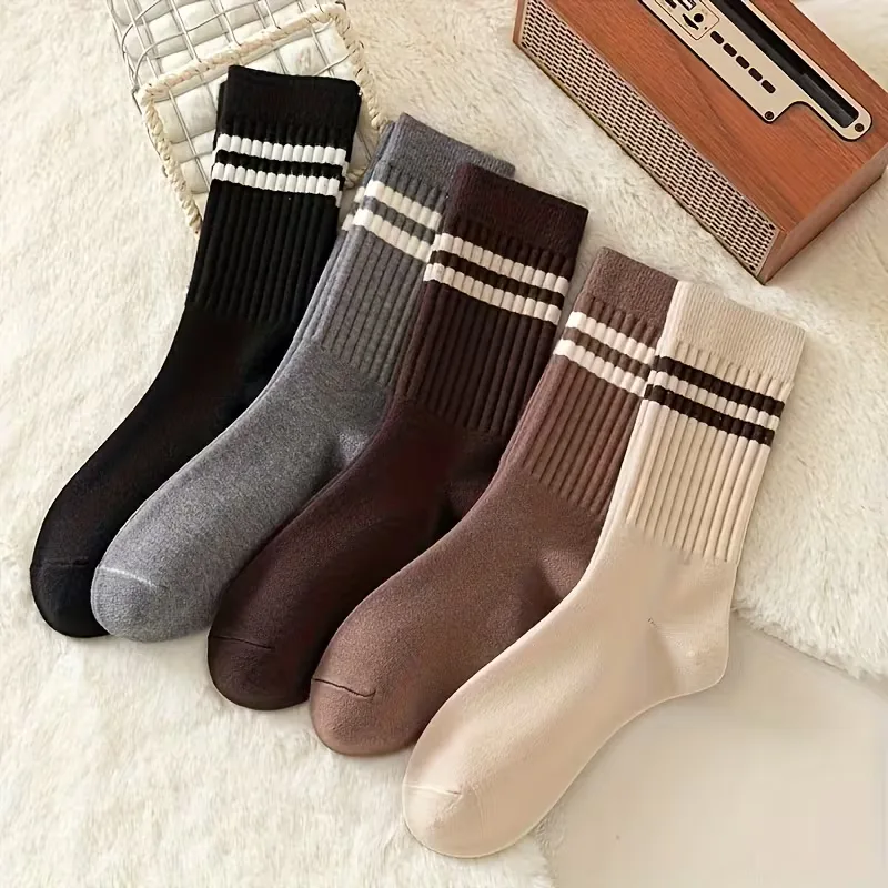 Unisex Ribbed Sokken voor Comfort & Stijl