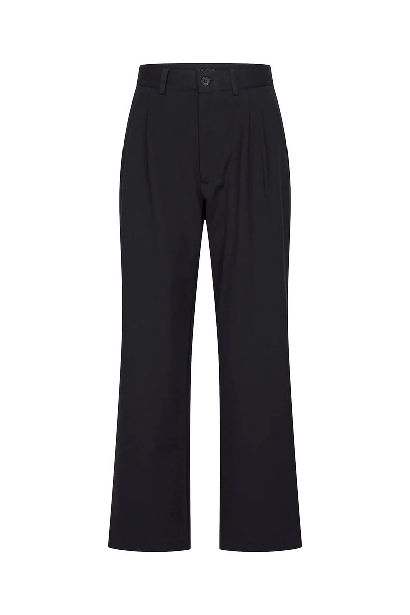 Zilch pants pleats black