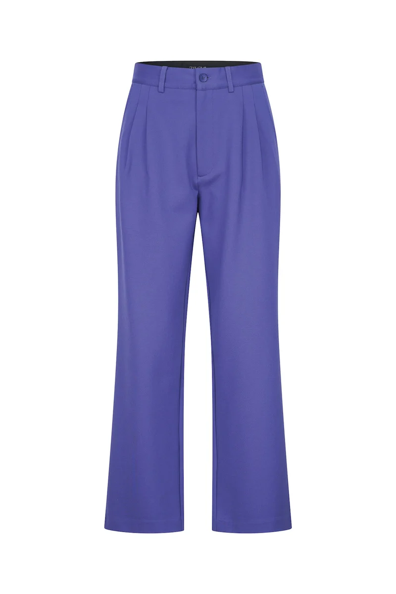 Zilch pants pleats blue