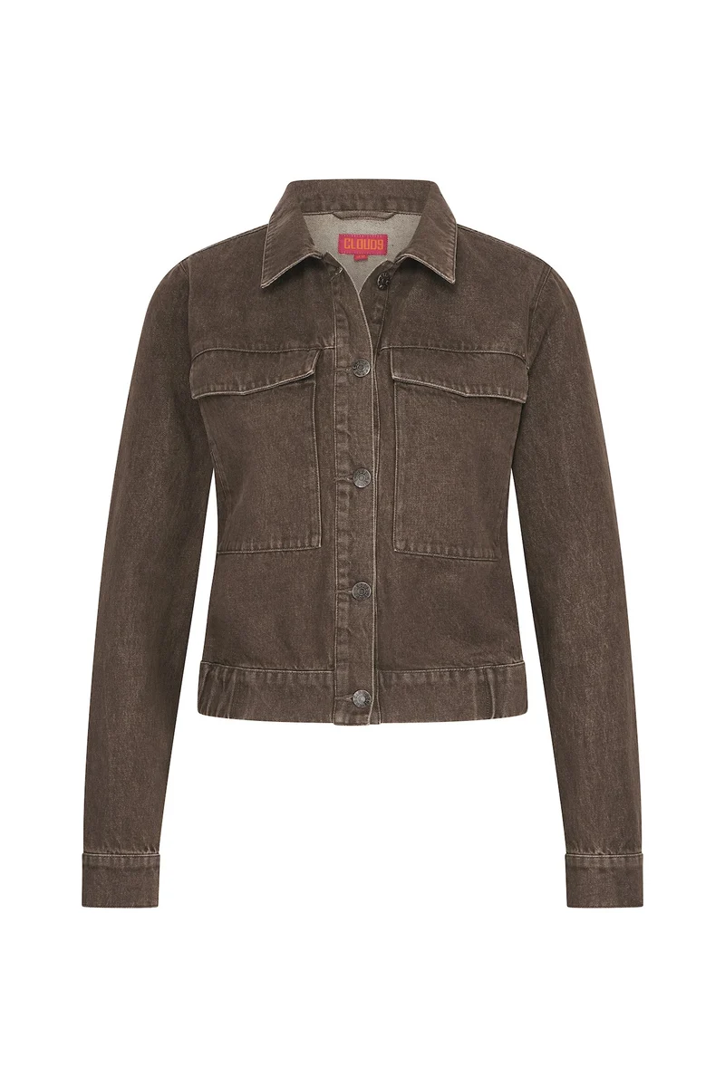 Cloud9 Scottie jacket washed chocolate