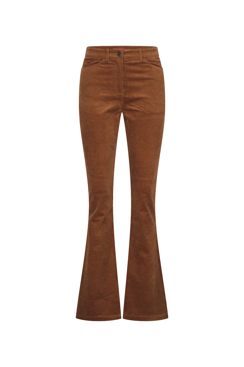 Cloud9 Dora flared leg dark marron