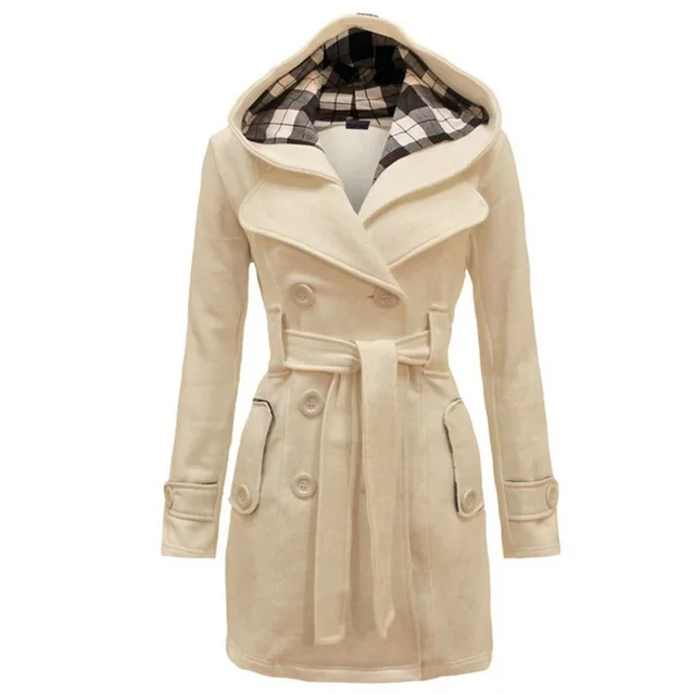 Dames Trenchcoat | Chique & Weerbestendig voor elk Seizoen