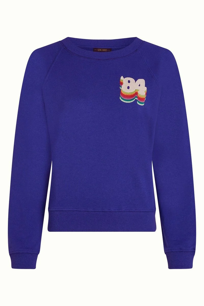 King Louie febe sweater peachy bluing