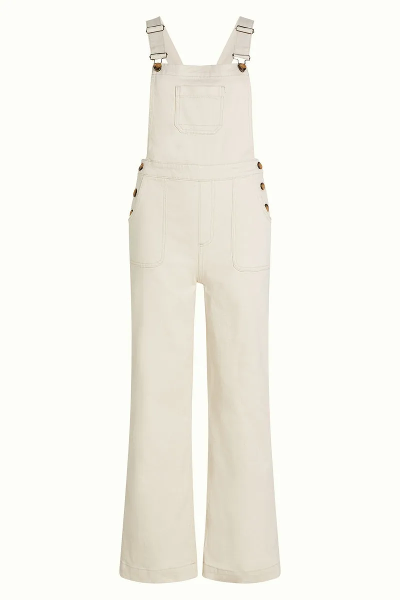 King Louie salopette retro denim ivory