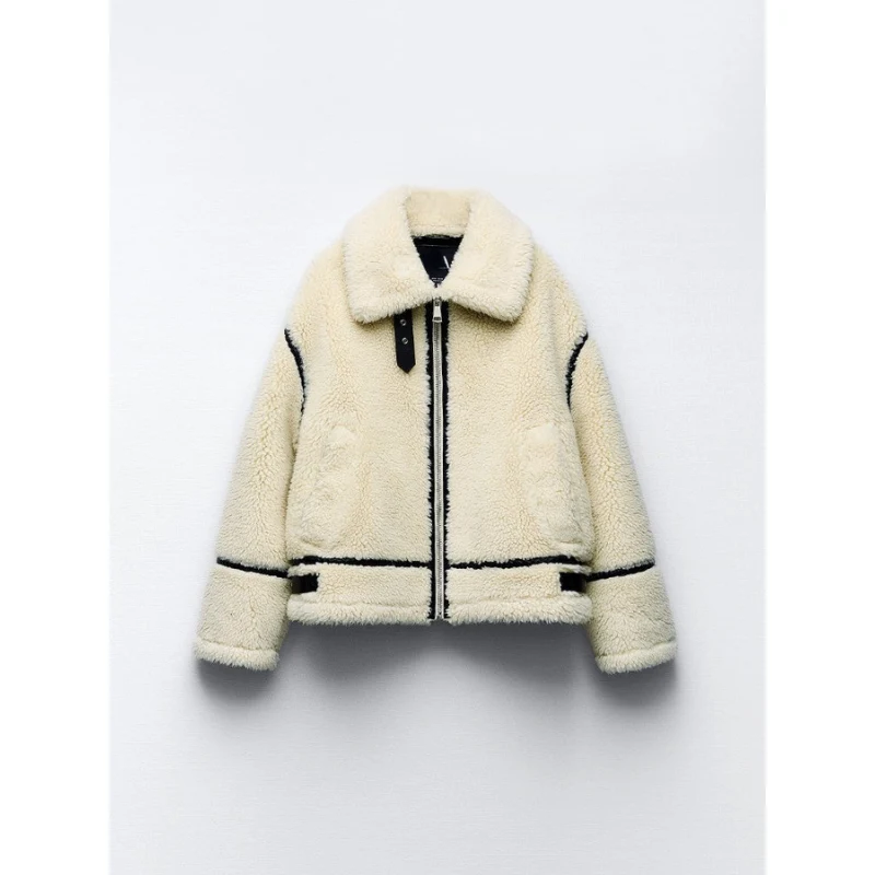 Dames Teddy Jas – Elegant, Warm & Tijdloos