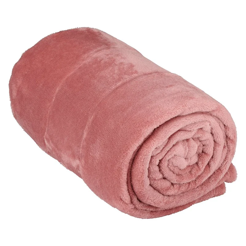 Arti Casa – Fleece deken – 150x200 cm – Roze