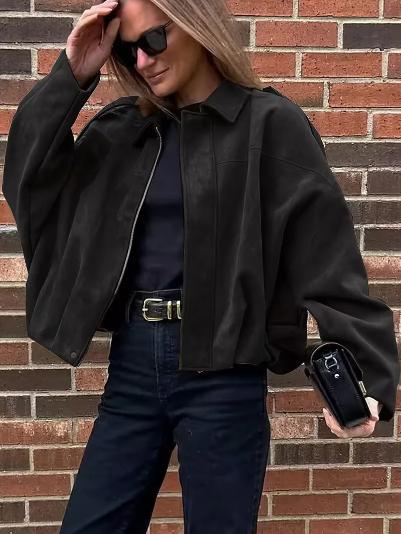 Dames Oversized Bomberjack - Casual Stijl voor Elk Seizoen