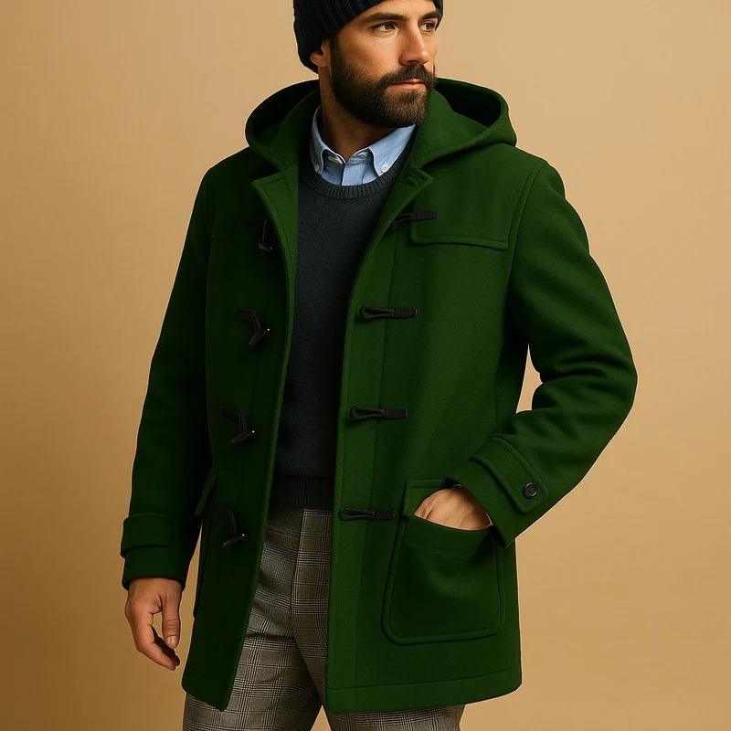 Lange Jas voor Mannen met Casual Pasvorm | Ideaal voor de Winter