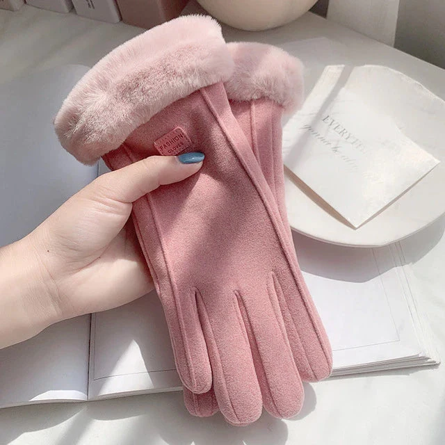 Dameshandschoenen | Warme Winterhandschoenen met Lamsvacht | KuschelHand