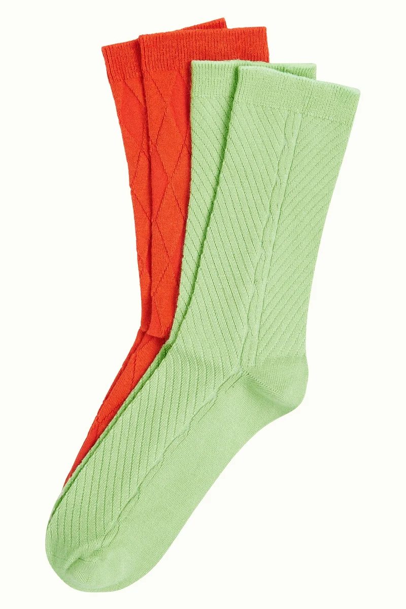 King Louie socks 2-pack poppy multi color