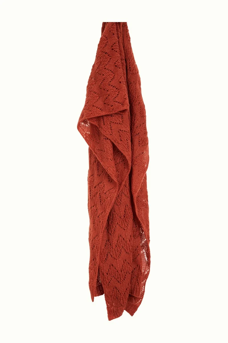 King Louie scarf Tosca spicy brown