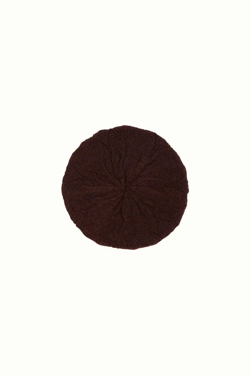 King Louie beret farfalle porto red