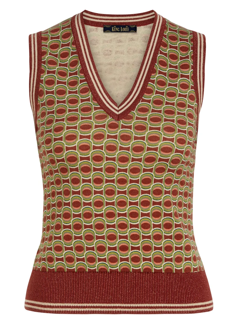 King Louie spencer groovy henna red