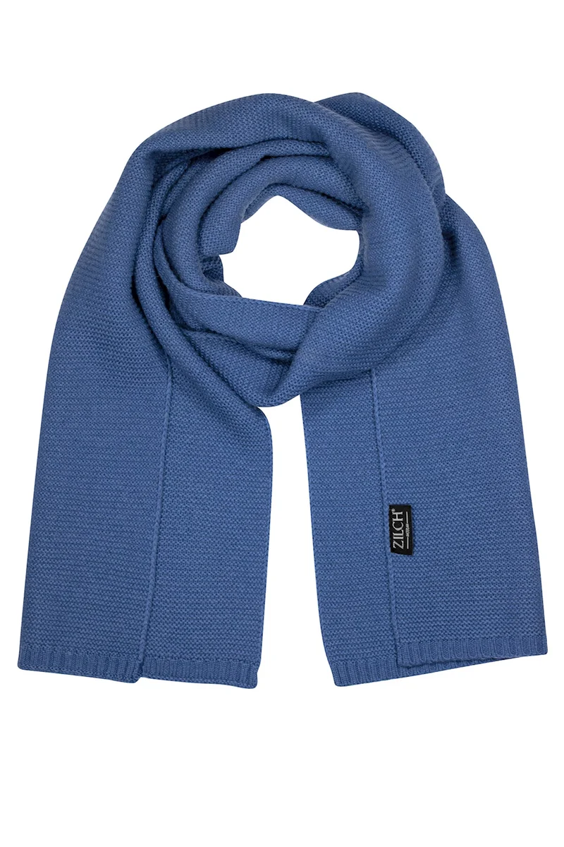 Zilch scarf azure