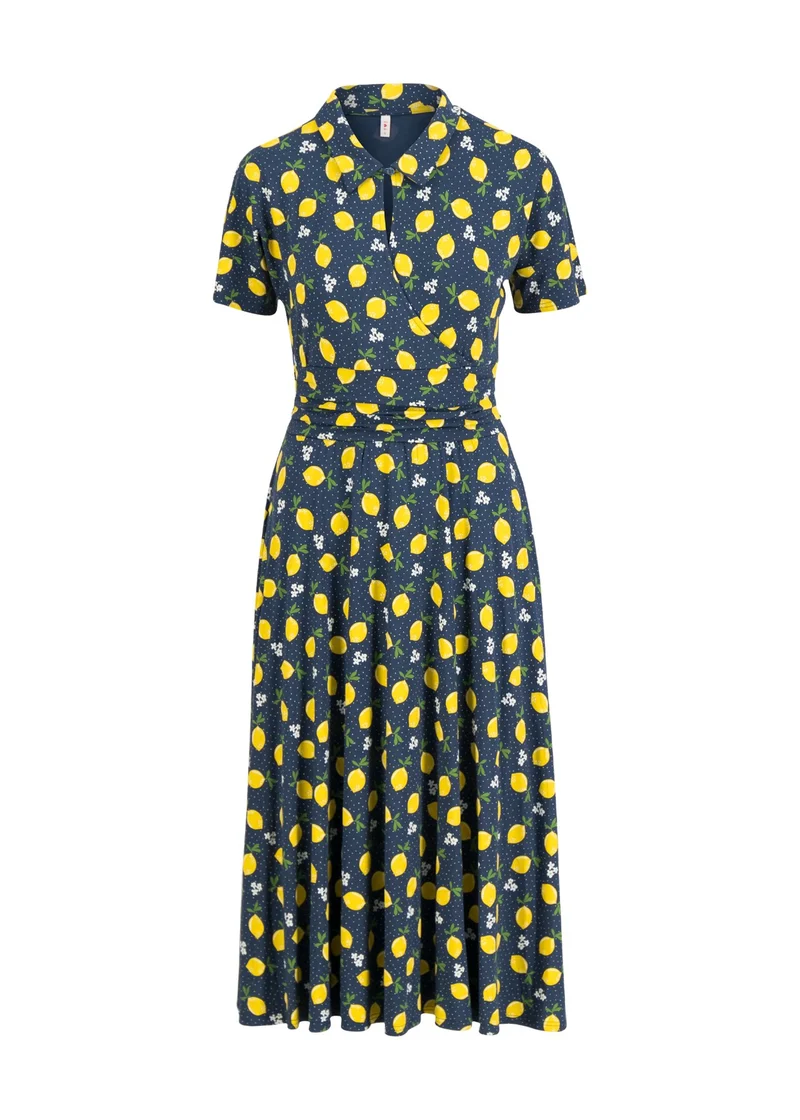 Jurk met citroenenprint | Blutsgeschwister now we are talking light tutti frutti