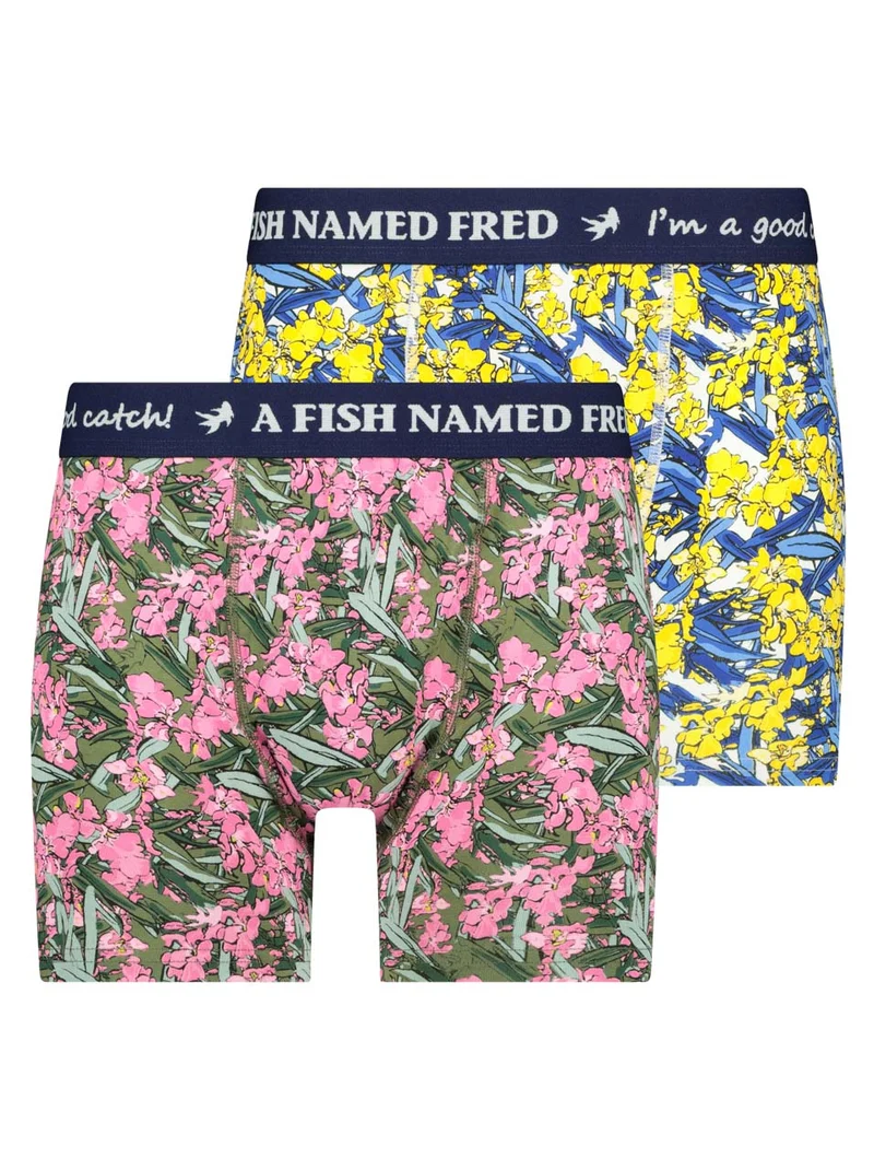 A fish named Fred 2pack boxers oleander multicolour