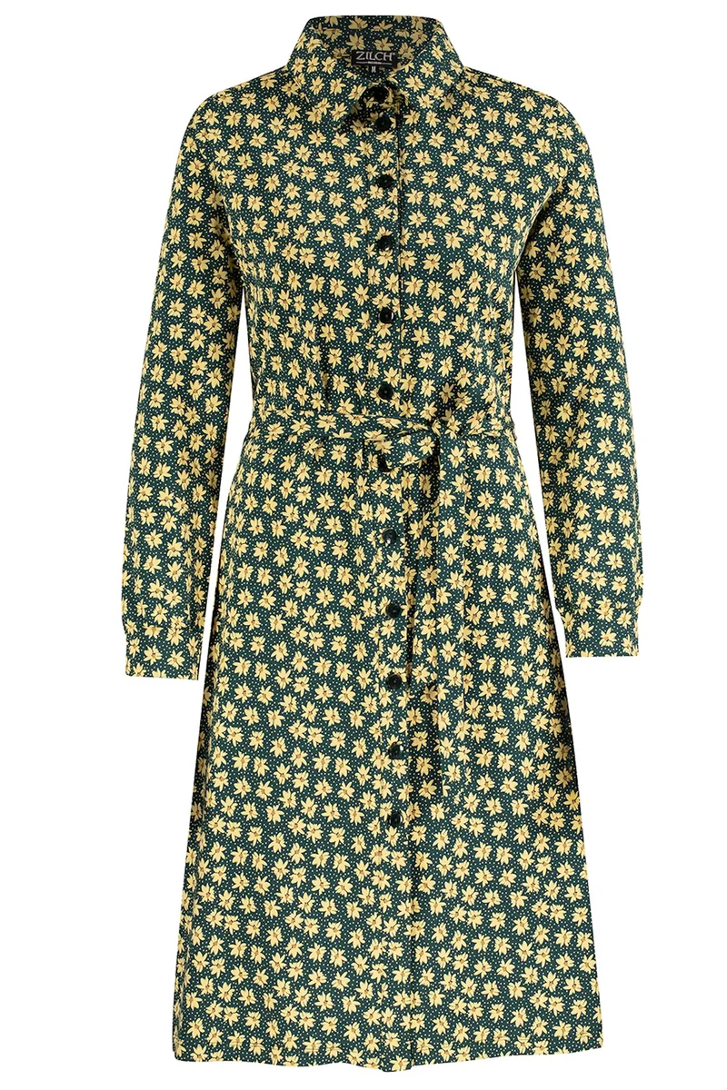 Zilch dress polo edelweiss pine