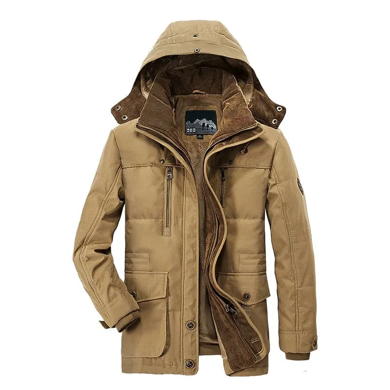 Elegante outdoor winterjas voor heren - Warm en Weerbestendig