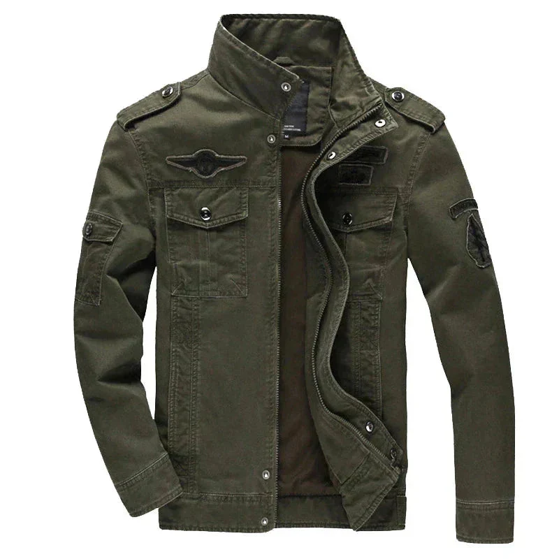 Herenjack Modern Fit Olijfgroen