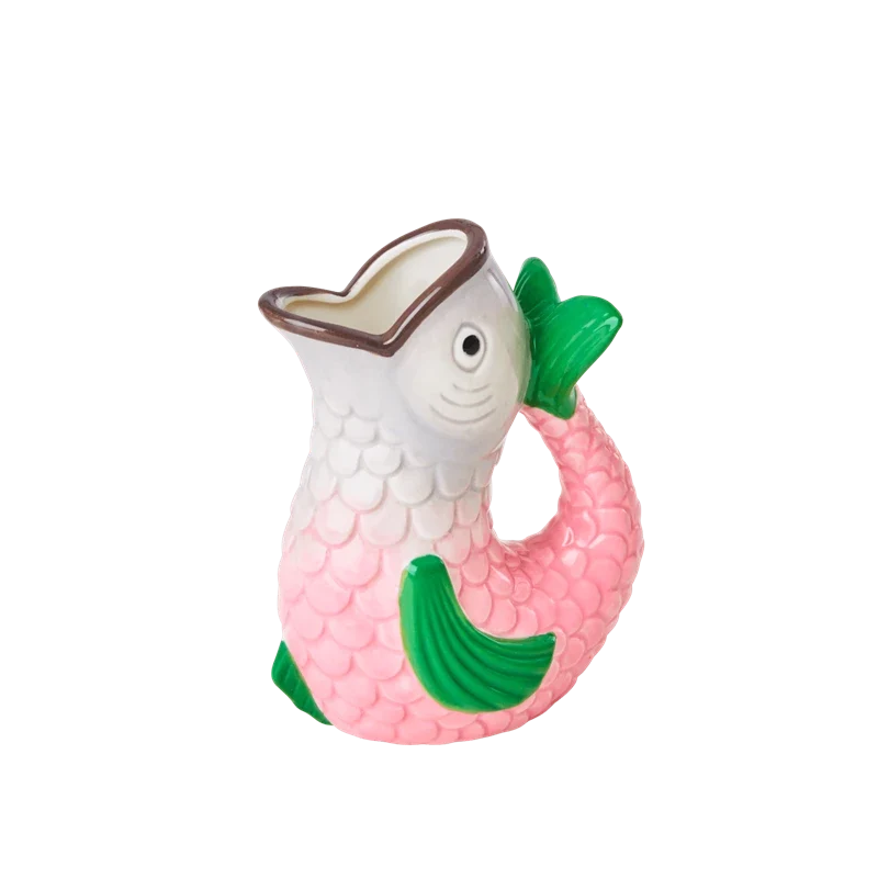 Rice ceramic vase fish