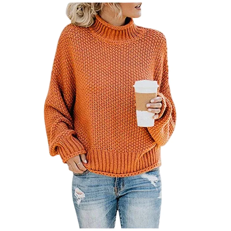 Groene Damestrui Hoge Hals Voor Casual en Chic Stijl