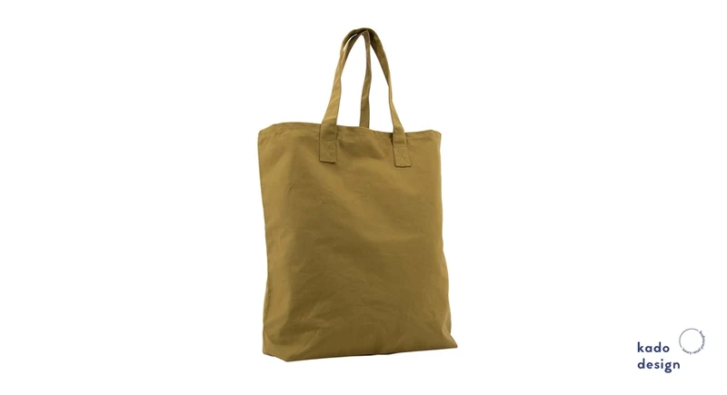 Kadodesign cotton bag inventor green