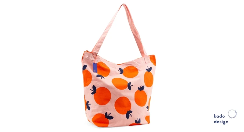 Kadodesign cotton bag naranja
