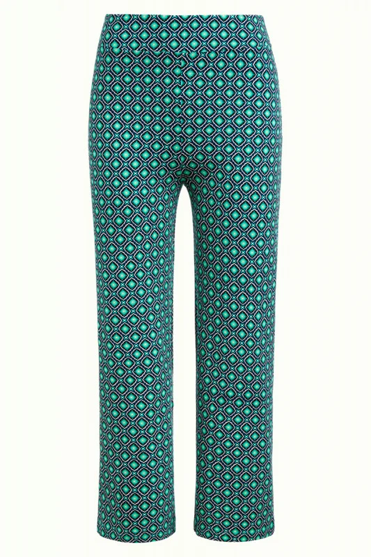 King Louie border pants crespo oil green
