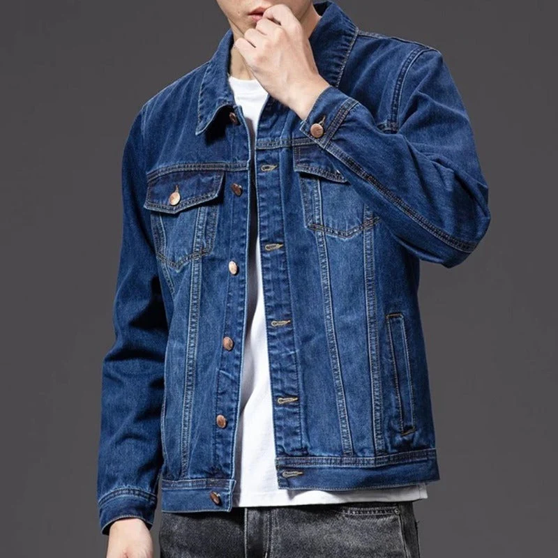 Klassieke Spijkerjas Blauw | Denim Jack voor Heren