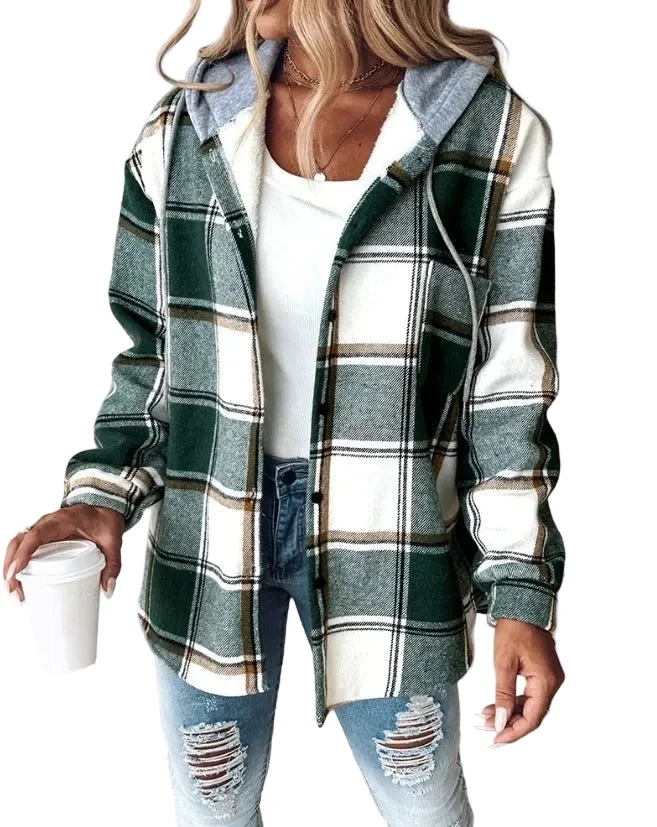 Dames Casual Jack met Capuchon