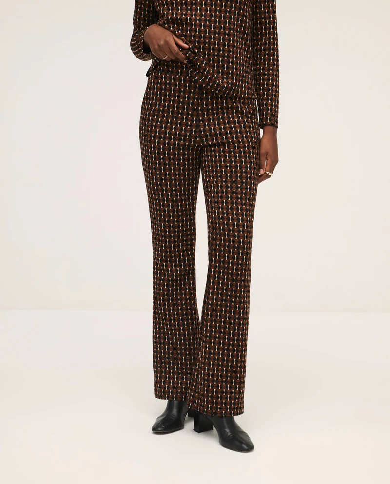 Broek met hoge taille | Surkana high waist trousers black