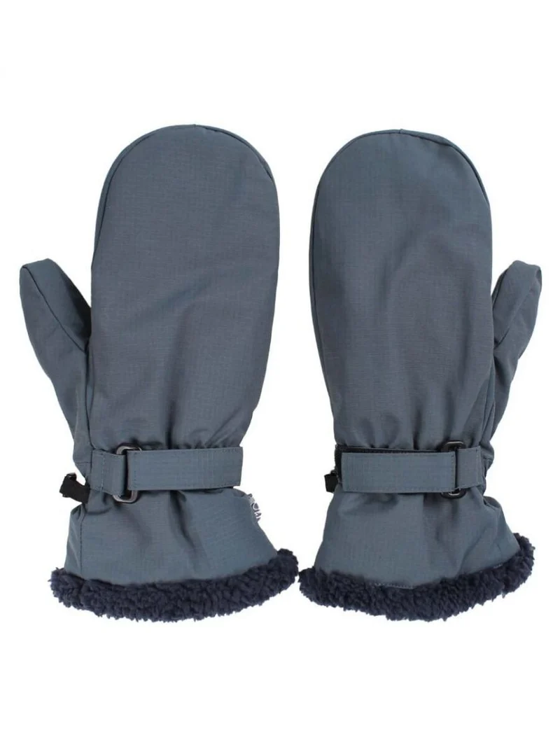 Danefae handy mittens steel blue