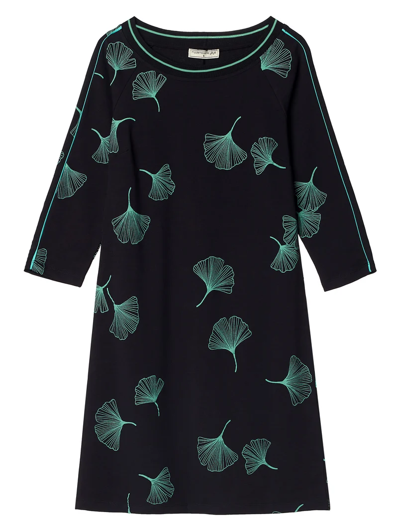 Zwarte A-lijn jurk | Mademoiselle YéYé catch the soul dress ginko