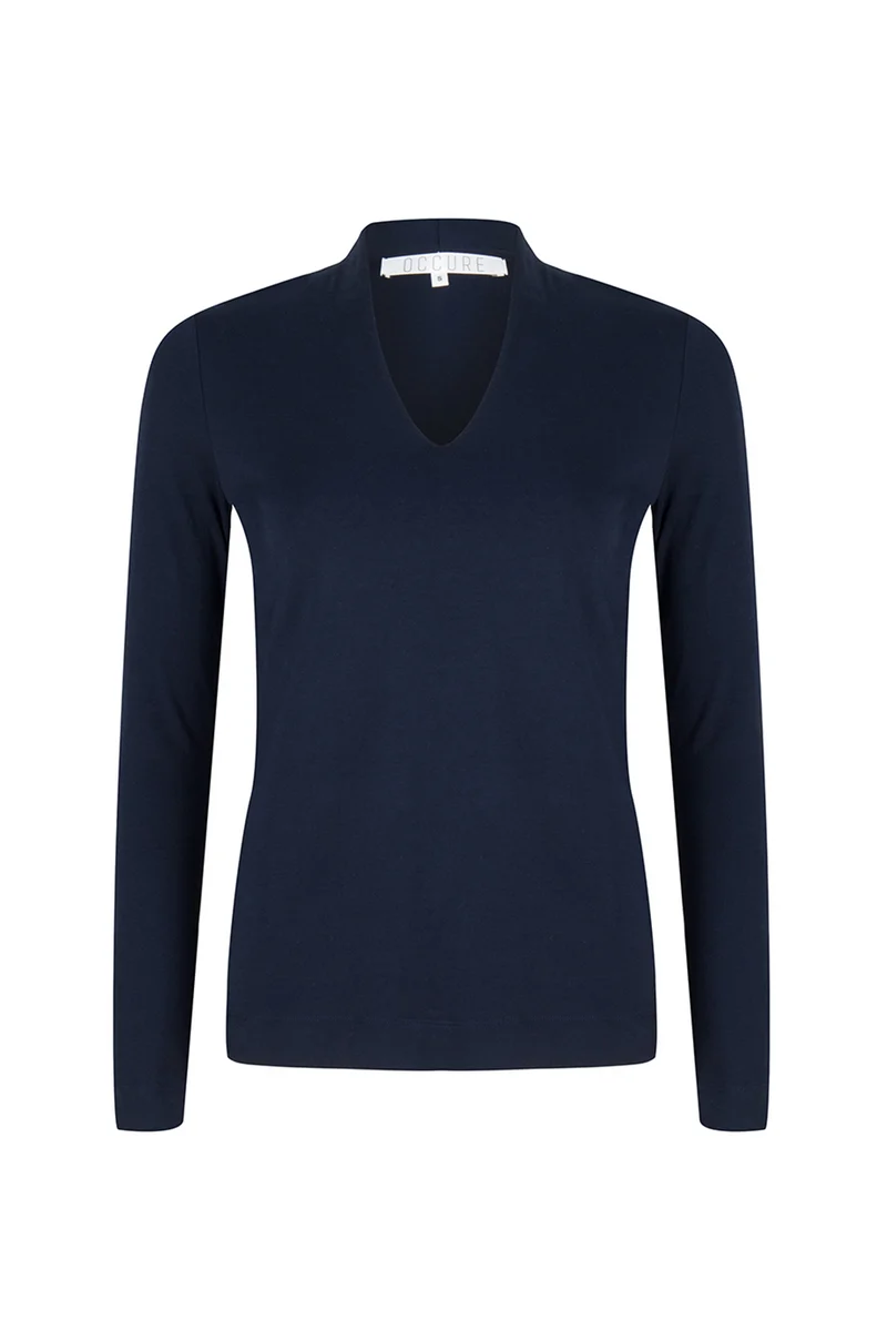 Occure trinidad donkerblauw long sleeves