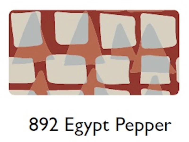 Zilch cotton scarf Egypt pepper