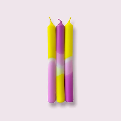 Pink Stories dip dye neon shocking pineapple