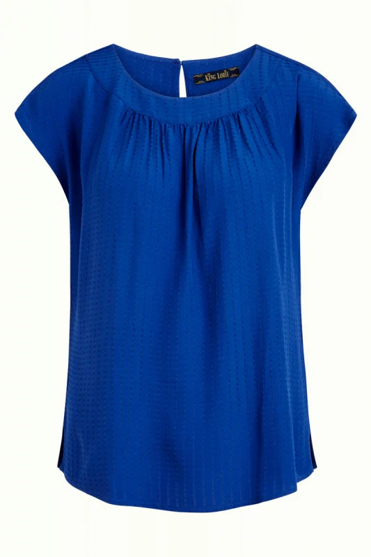 King Louie Shirley top Sandy midnight