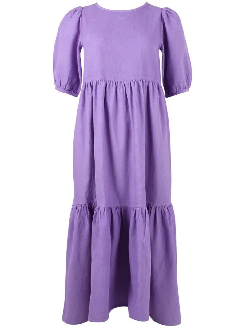 Danefae Danejuli cord dress frozen lilac
