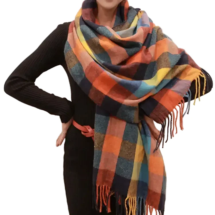 Dames Sjaal Luxe Design Tijdloos en Modieus Accessoire voor Winter