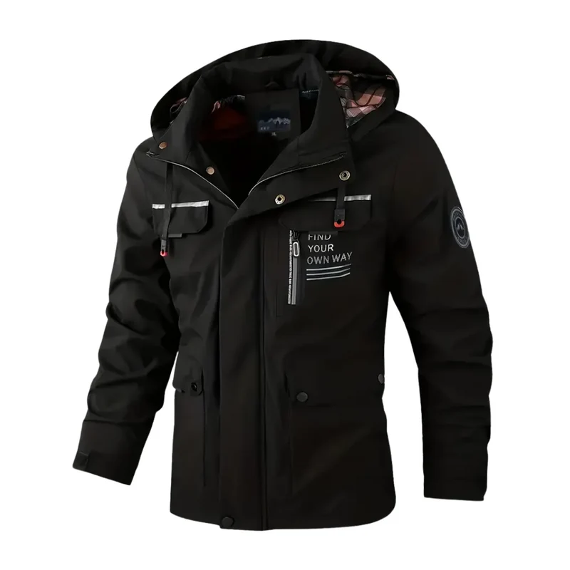Heren Softshell Outdoor Jack - Winddicht & Waterdicht - Herfst