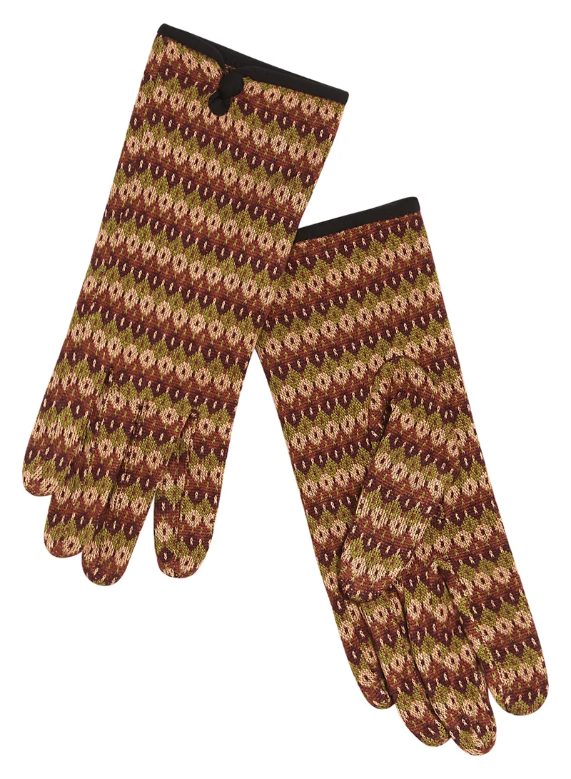 King Louie glove sutton henna red