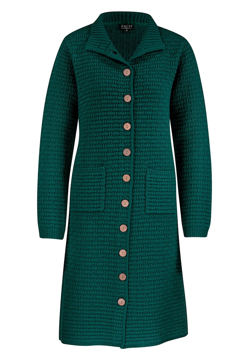 Zilch cardigan long pine