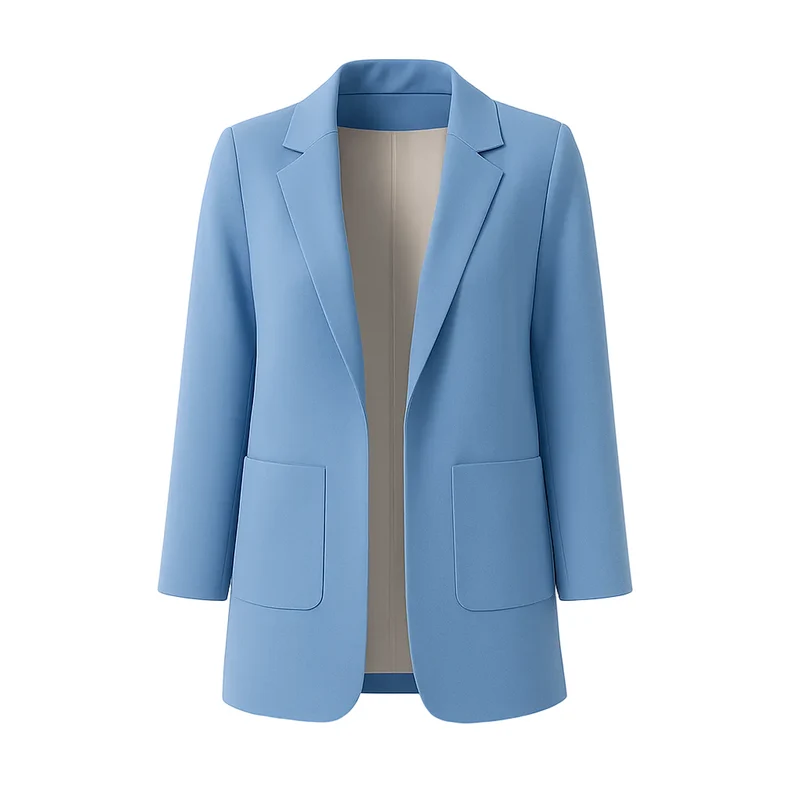 Dames Lange Blazer Stijlvol voor Casual en Formele Gelegenheden