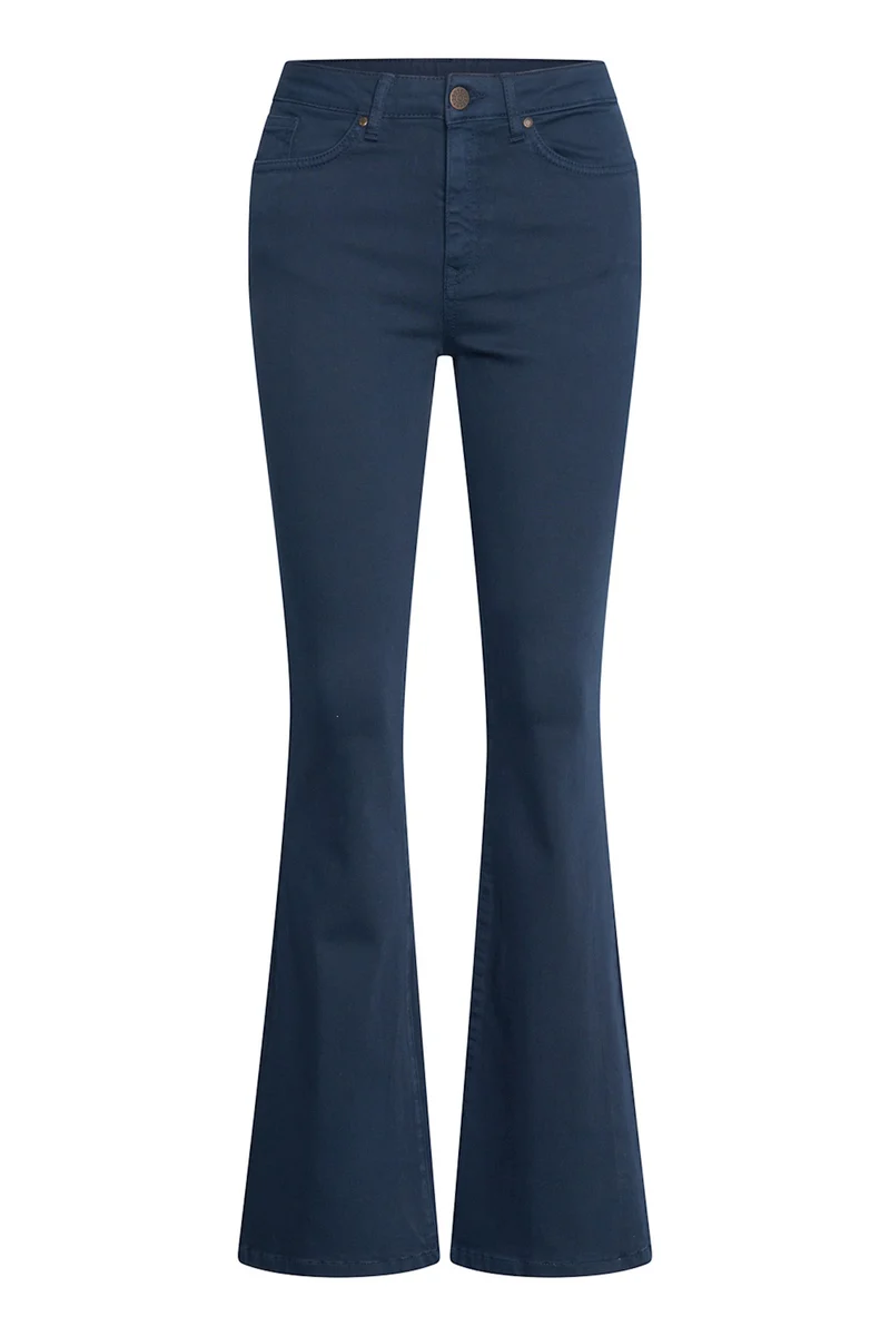 Blauwe broek met wijde pijpen | Cloud9 pants Dora navy