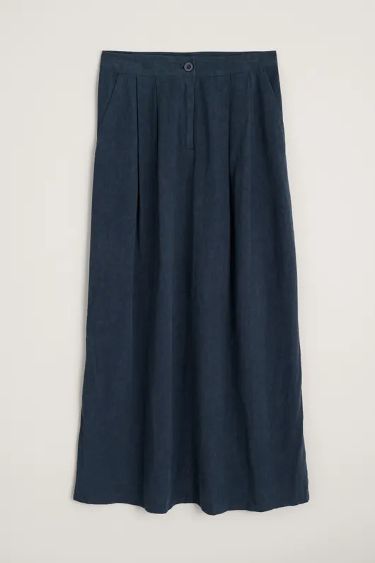 Lange A-lijn rok | Seasalt Cornwall harbour dip skirt maritime