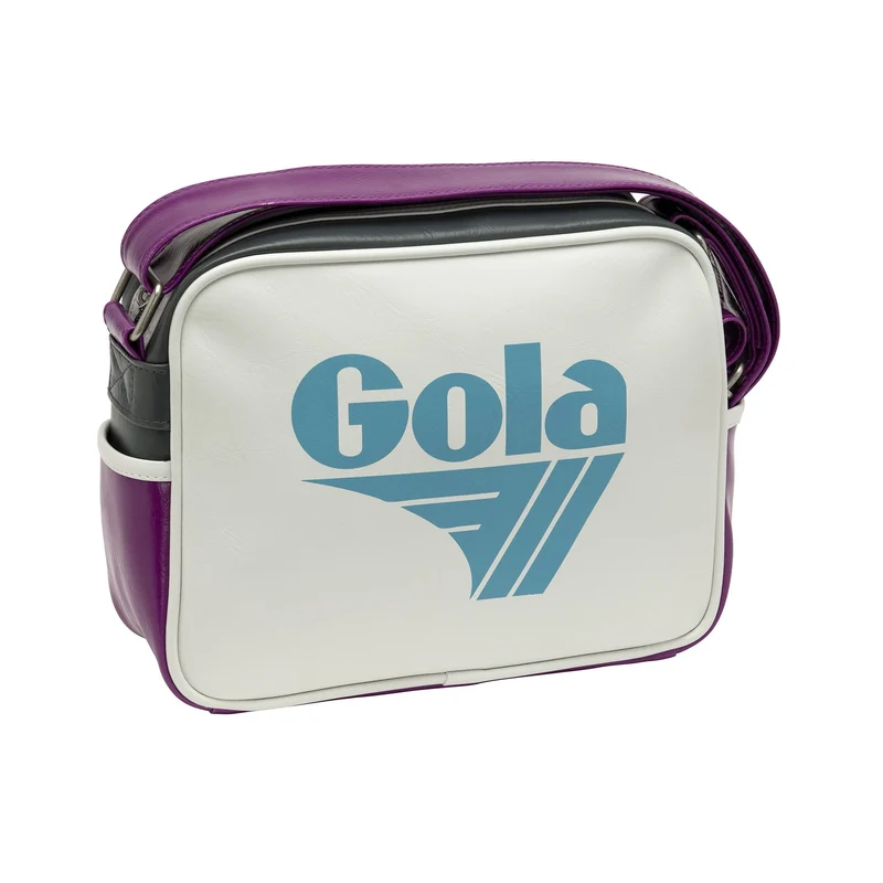 Gola micro redford messenger bag white/ocean/ash