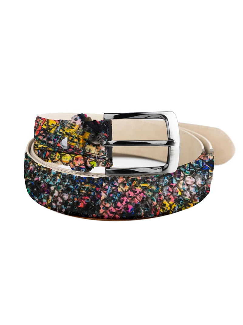 A fish named Fred Rehab x Fred belt croco casa multicolour