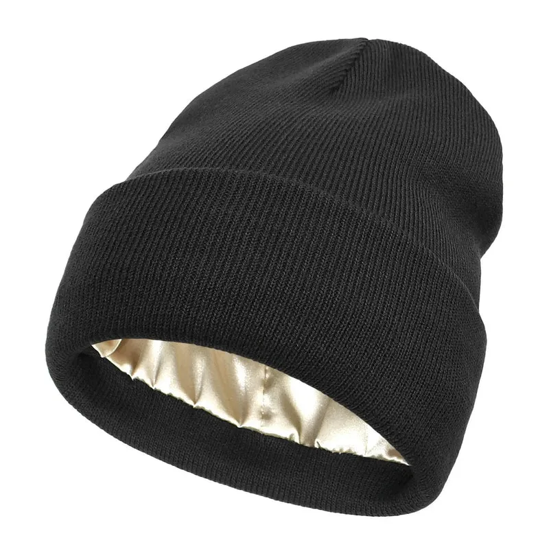 Dames Beanie Met Geribbelde Textuur