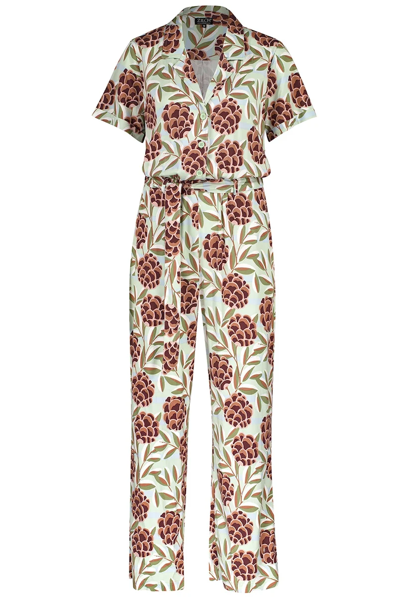 Zilch jumpsuit botanic pistache